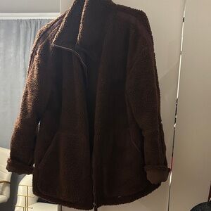 SHEIN Brown Utility Jacket